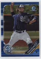 2019 Bowman Chrome Prospects Blue Refractor 115/150 Chris Paddack Rookie RC 0c6