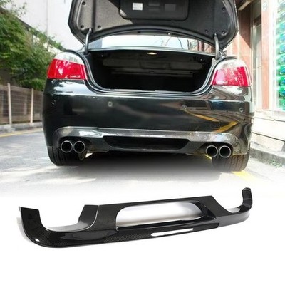 Carbon Fiber Rear Bumper Diffuser Lip Fit For BMW 5-Series E60 M5 2005-2008