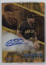 2021 Bowman's Best of Gold Lava Refractor 14/75 Eguy Rosario #B21-ER Auto 0n64