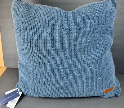Ralph Lauren Oakton Blue Throw Pillow MSRP $375