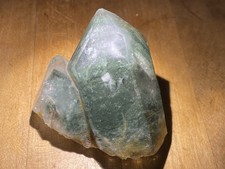 Green Chlorite In Quartz Switzerland 2.5x1.75x1.5 Inches with Chlorite Phantoms