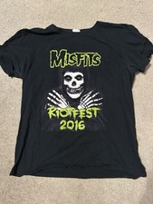 Misfits Reunion Shirt Size L Danzig Riotfest OOP