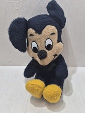 Vintage Walt Disney Mickey Mouse Plush Stuffed Animal 1970s 1980s VTG SEE PICS