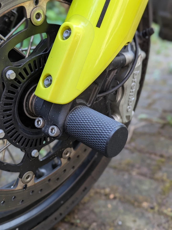 Supermoto Stuntpegs CrashPads Sturzpads KTM 690 Husqvarna 701 GasGas 700 - Bild 4 von 4