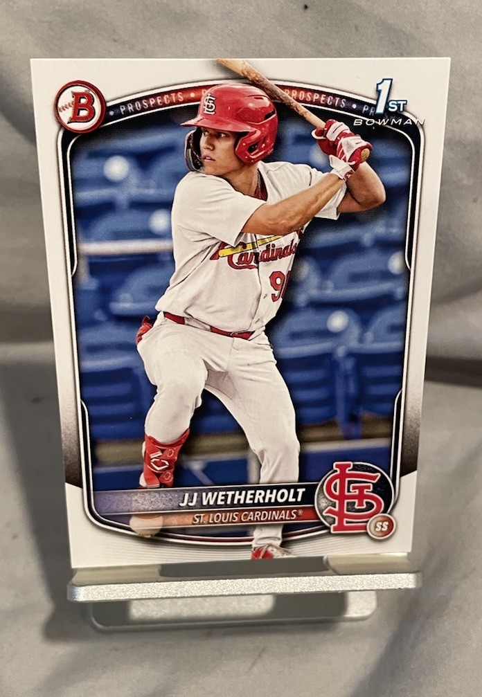 2025 Bowman - JJ Wetherholt - 1st Bowman - Bowman Prospects #BP-22