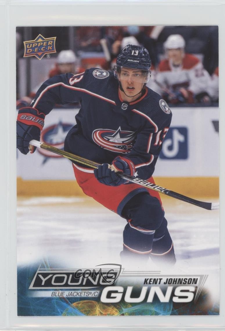 2022-23 Upper Deck Series 1 Young Guns Jumbo Kent Johnson #209 Rookie RC 0nr3