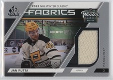 2023-24 Upper Deck SP Game Used Winter Classic Fabrics Jan Rutta #WC-23 0il7