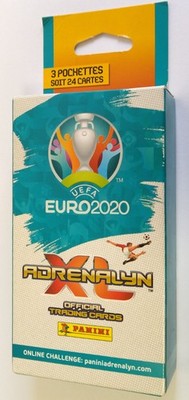 Euro 2020 Adrenalyn Blister 3 Tüten (24 Karten) panini