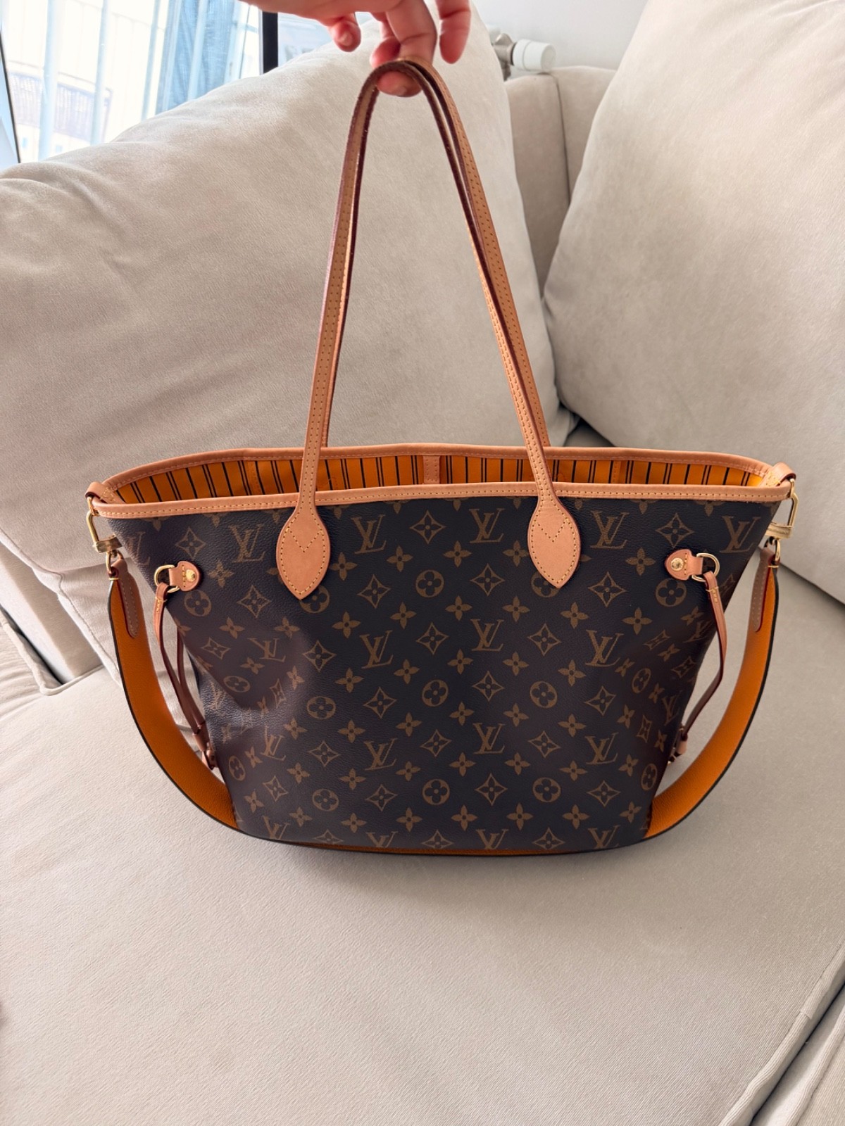 louis vuitton neverfull mm monogram