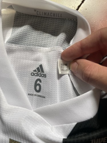Maglia home Juventus 18/19 Match Issued; Juve kit Dybala UCL Preparata Size 6 - Foto 7 di 9