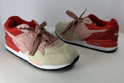 DIADORA INTREPID PREMIUM BLOSSOM FIERY RED C6579 MENS SIZE 5