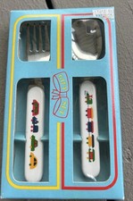 Pecoware Inc Vintage Baby Spoon Fork Gift Set, New.