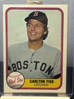 Front of 1981 Fleer - Carlton Fisk #224