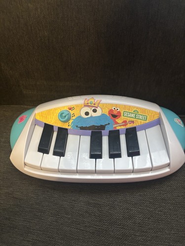 Playskool Sesame Street Cookie Monster Keyboard ABC Let's Rock 2010 Works