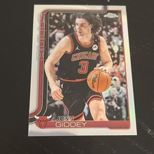 2025-26 Topps Chrome Refractor - Josh Giddey #48  Chicago Bulls NBA 