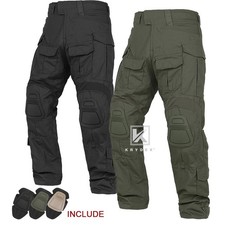 KRYDEX Gen3 Combat Trouser Men Tactical Pants Knee Pads Army Paintball Clothing