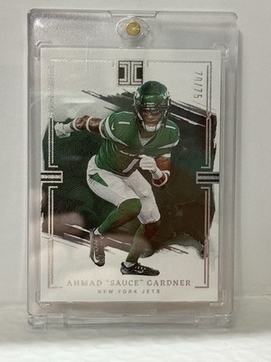 2023 Panini Impeccable - Ahmad Gardner #74 Silver /75