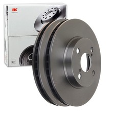 2X NK BREMSSCHEIBEN 255mm BELÜFTET VORNE PASSEND FÜR TOYOTA COROLLA PRIUS |