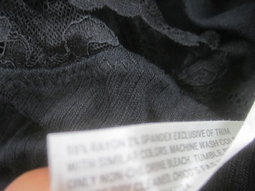 Soma Tank Top Womens Medium Black Lace Trim Stretch Cami Sleeveless Shirt Layer - Picture 4 of 9
