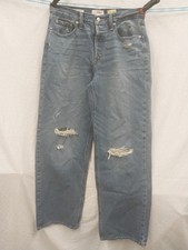 Universal Thread Blue Denim Jean's Mid Rise Size 8 90s Baggy