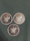 3-Sunshine Silver Eagle Rounds .999 Fine Silver (1 Troy oz. Each)