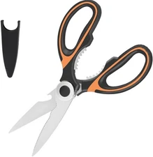 Kitchen Scissors,Shears Stainless Steel for Cooking Daily Use, KUYOI668