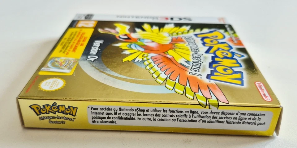 🇫🇷 Pokémon Version Or - Nintendo 3DS - PAL FRA - Code Gratté, photo 3 sur 5
