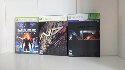 Xbox 360 Mass Effect Bundle Collector s Edition Complete Microsoft CIB 1 2 & 3
