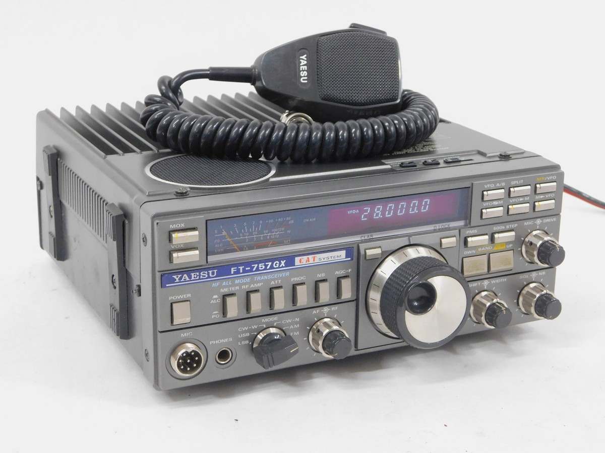 YAESU FT一757SX Yaesu FT-757GXII HF 100w All mode transceiver + FC-1000