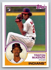 2021 Topps Archives #143 Triston McKenzie RC (ref 198687)