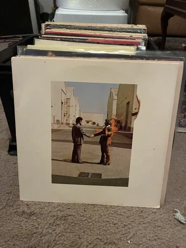 Pink Floyd Wish You Were Here Vinyl LP Record 1981 Columbia  VG+