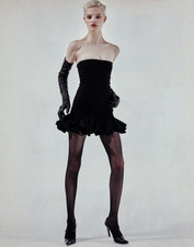 NWT Helsa The CIndy Dress Black S Small $268 Reformation Aritzia Anthropologie