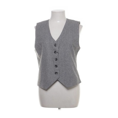 My Essential Wardrobe, Anzugweste, Größe: 38, Grau, Polyester/Viskose/Wolle #p1n
