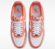 Nike Air Force 1 '07 White Orange Frost Men's | Size 6 - 15