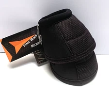 Fast Back Black Bell Boots Horse Size Medium Kevlar Protection~ New With Tags