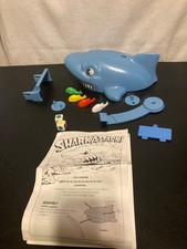 Lote de piezas de repuesto vintage 1991 Shark Attack juego de bolos Milton Bradley