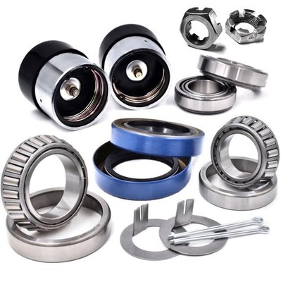 2X Boat Trailer Axle Bearing Kits L44649 L68149 Seals Fits 3500lb #84 Spindle