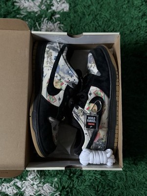 Nike SB x Supreme Dunk Low Rammellzee Size 46/12