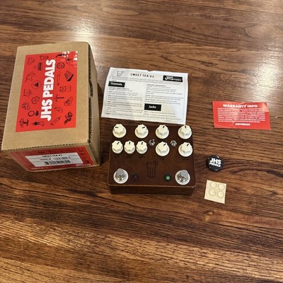 JHS Sweet Tea V3 Guitar Pedal with Box!