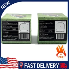 Swampfox Sentinel 1x16mm 3MOA RMSc Micro Reflex Green Red Dot Sight  Auto