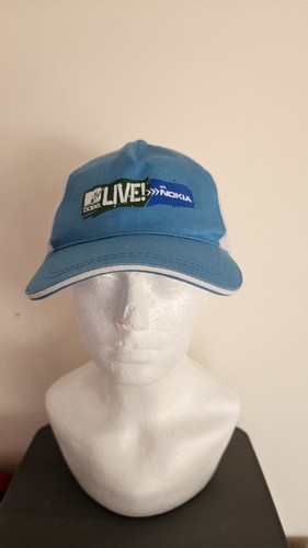 MTV Base Mesh Baseball Cap Live With Nokia Hat Retro Cotton Polyester