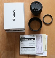 Sigma 30mm F1.4 DC DN Contemporary Fuji X Includes Hood Filter