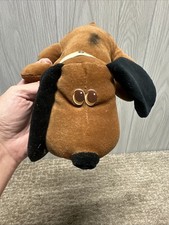 Vintage Pound Puppy Stuffed dog toy Brown With spots Vintage Girl Toy 1985 Tonka