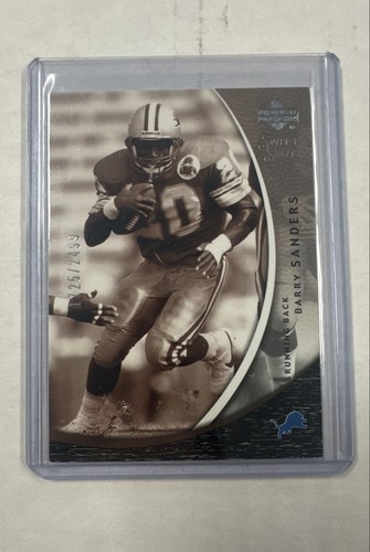 Barry Sanders #104 — 2004 Upper Deck Sweet Spot football card