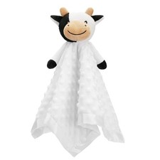 Cow Security Blanket Soft Loveys for Babies for Boys and Girls Newborn Lovie ...