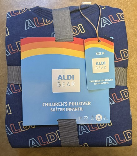 Brandneu Aldi Gear Aldi Kinder Pullover Sweater Größe M - Bild 1 von 4
