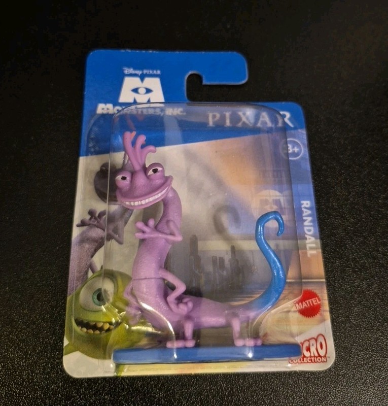 Disney Pixar Monsters Inc Purple Randal Movie Mattel Micro Collection Figure