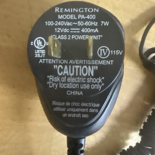Remington Shaver Charging Cord - Model #PA-400 - Picture 3 of 7