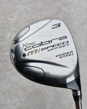 Cobra M/ Speed Offset RH 3 Wood Fairway Lite Flex Basara 45g Good Grip +HC  VGC!