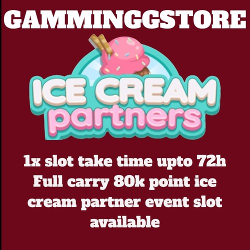 All ice cream partners event Slot 100 % Complete Partner mono_poly go stickers - Picture 18 of 21